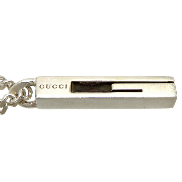 Gucci GG Motif Necklace Silver - Picture 4 of 8